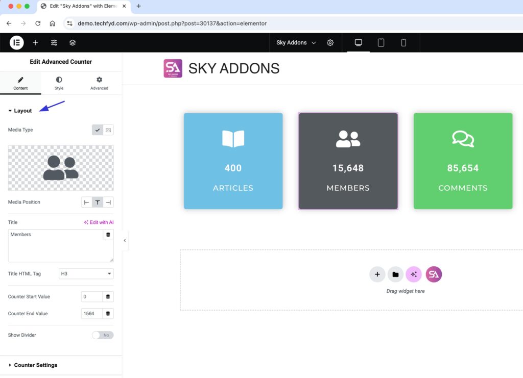 Configure Content