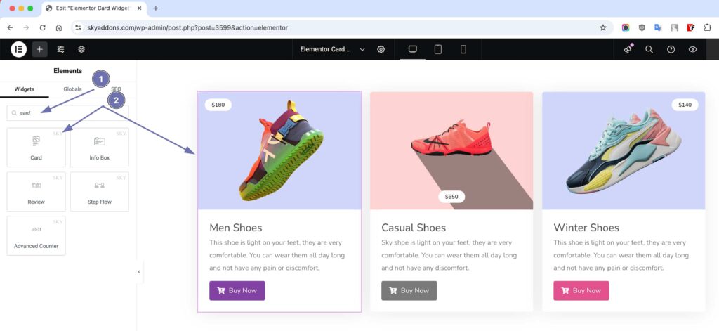 Card Widget