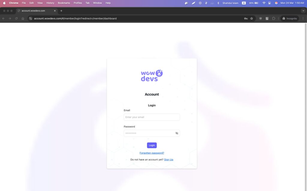 wowDevs Account