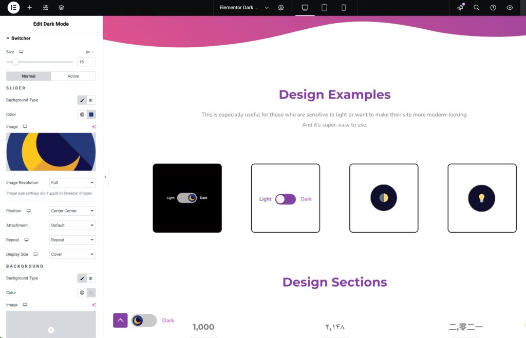 Dark Mode for WordPress