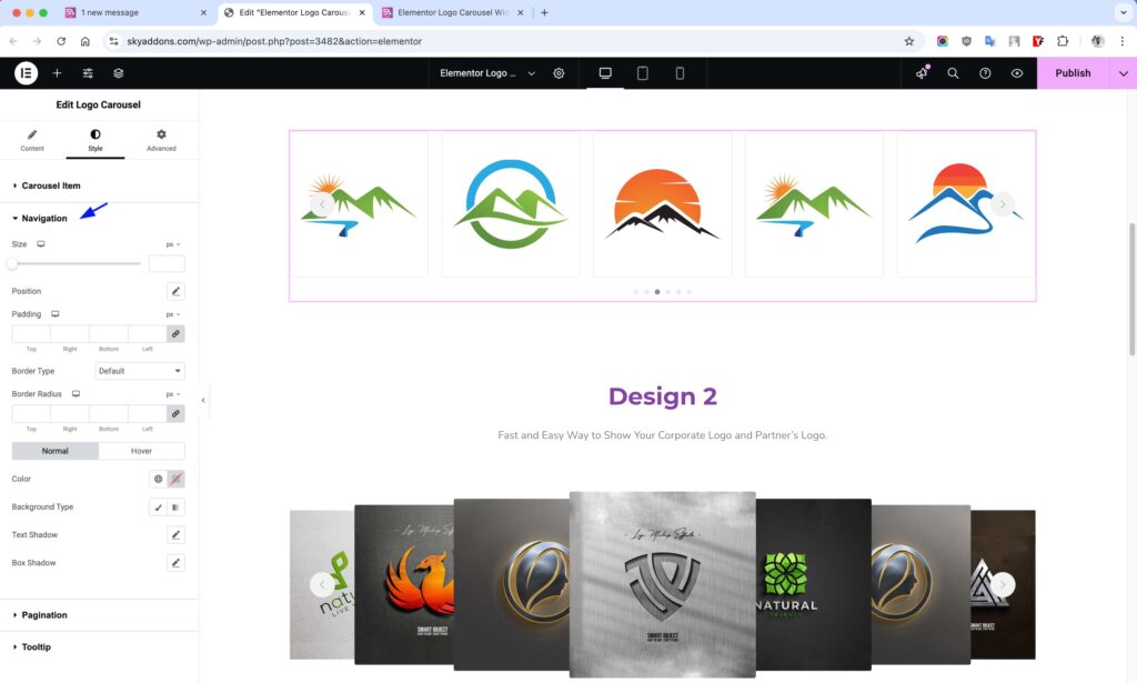 Logo Carousel for Elementor WordPress