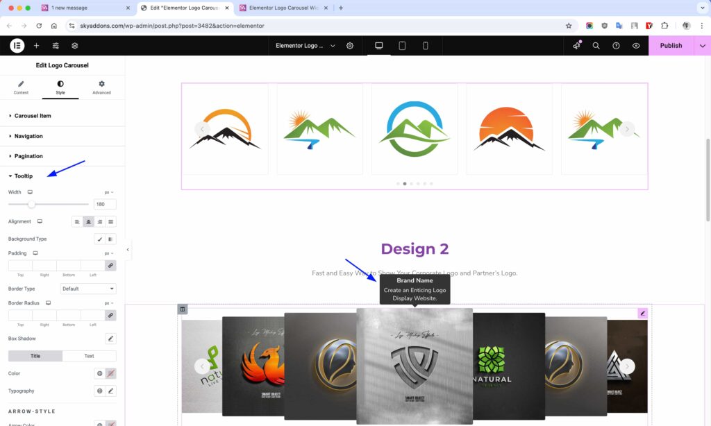 Logo Carousel for Elementor WordPress
