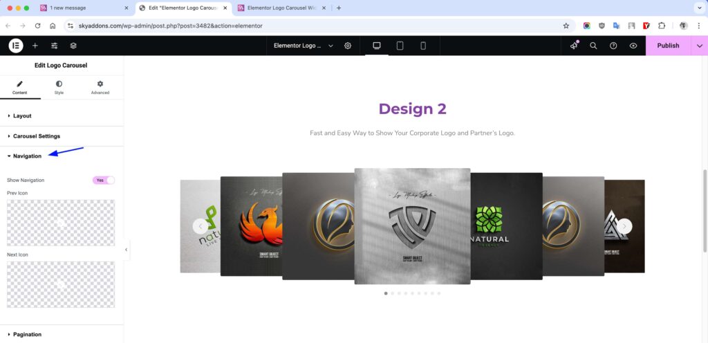 Logo Carousel for Elementor WordPress