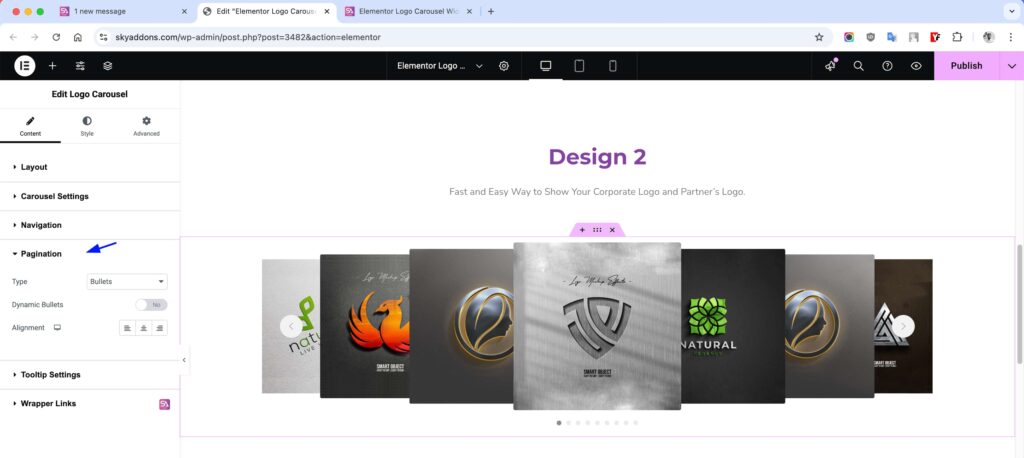 Logo Carousel for Elementor WordPress