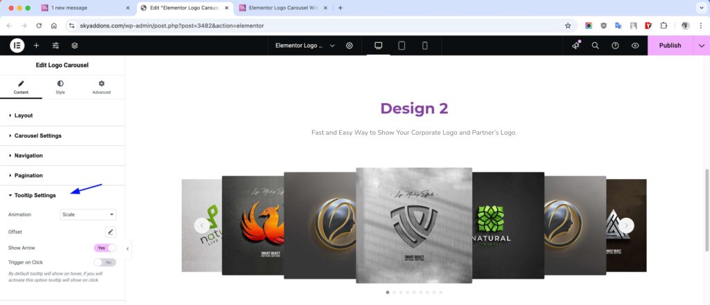 Logo Carousel for Elementor WordPress