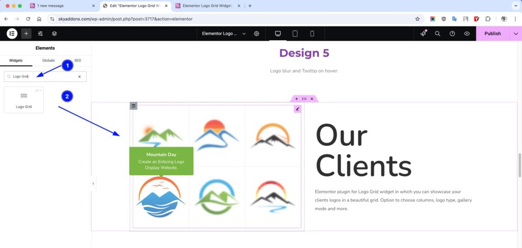 Logo Grid for Elementor WordPress