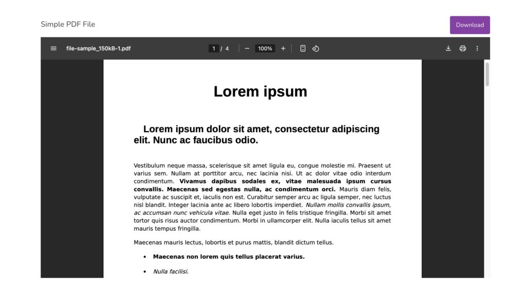 PDF Viewer for Elementor WordPress