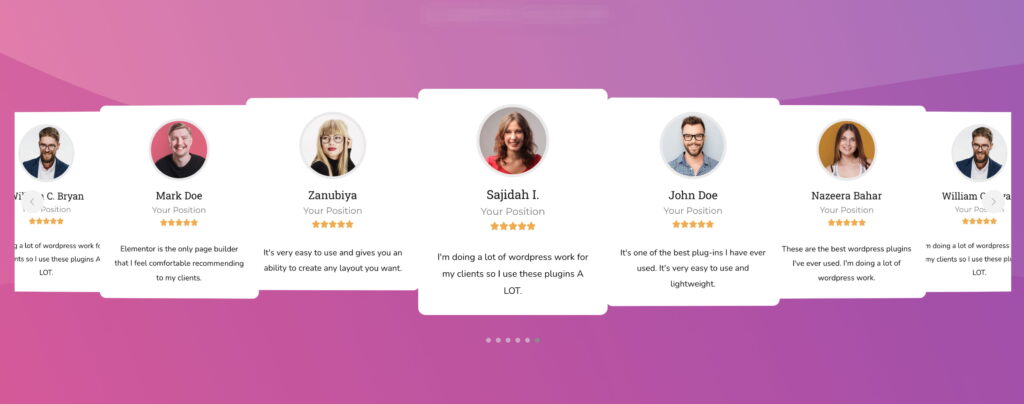 Review Carousel for Elementor WordPress