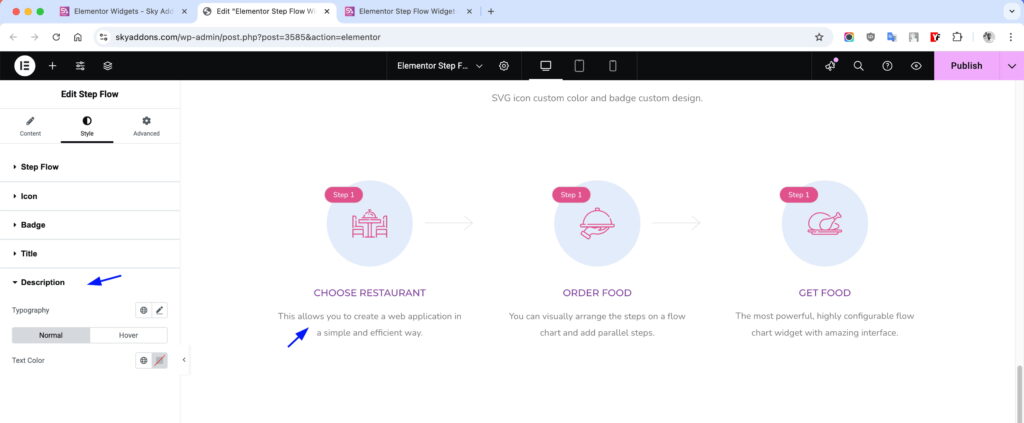 Step Flow for Elementor WordPress