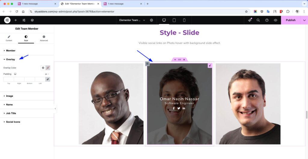 Team Member for Elementor WordPress