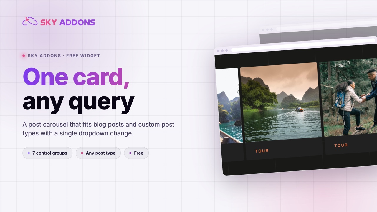 Generic Carousel for Elementor by Sky Addons