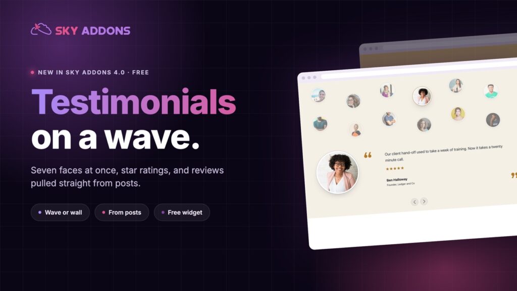 Elementor Testimonial Widget: Proof People Can See Before They Read