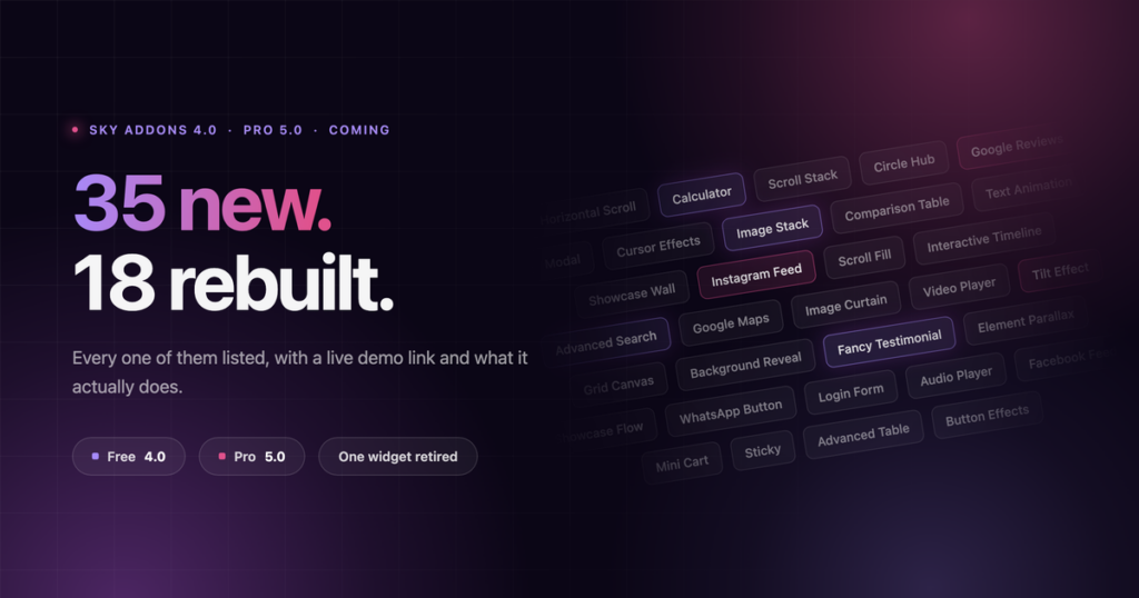 What’s Coming in Sky Addons 4.0 and Pro 5.0