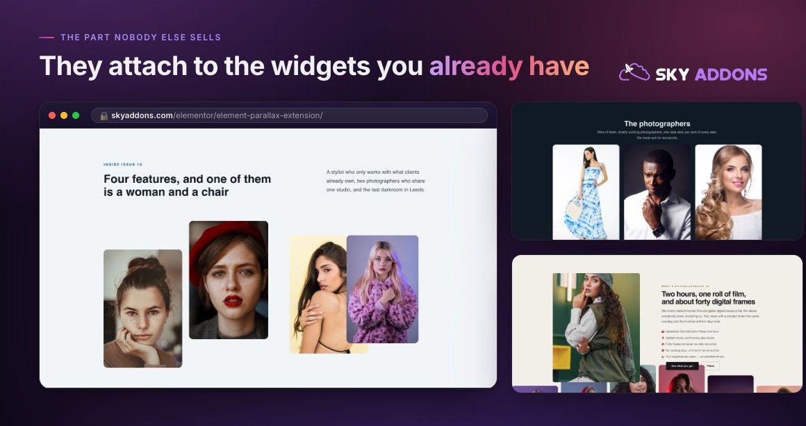 Sky Addons - Elementor Addons, Animation Builder & Theme Builder WordPress Plugin