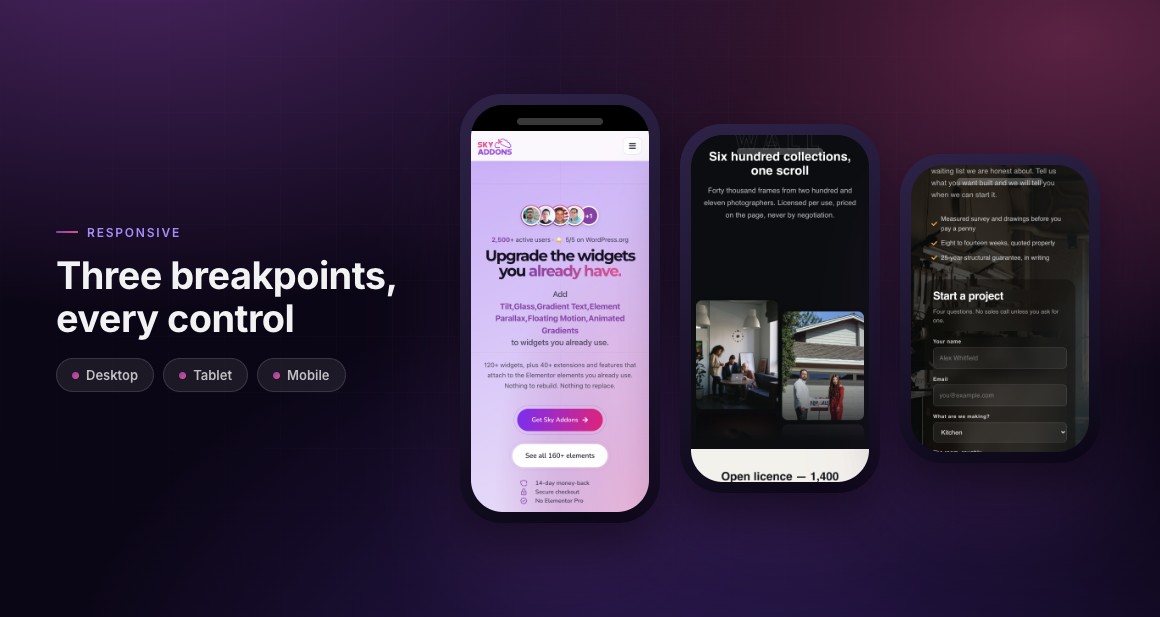 Sky Addons - Elementor Addons, Animation Builder & Theme Builder WordPress Plugin